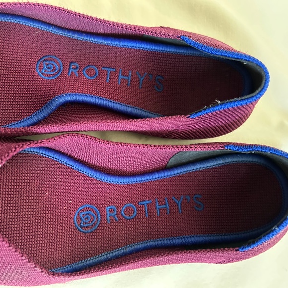 Rothy's The Point Cabernet flats - Picture 2 of 9